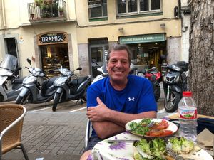 Delicious dinner  at Nabucco Obrador Vegetaria in Barcelona