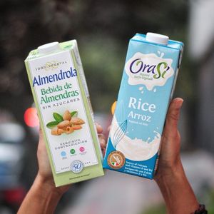 Leches vegetales at Leboletó Café in Santiago