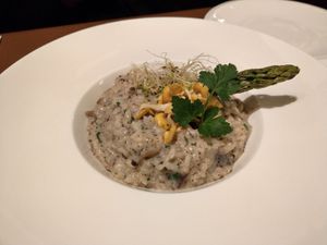 松露蘆筍意大利飯 at Mirror and Vegan Concept in Hong Kong Island