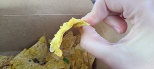 Soggy chips at Perks in St George