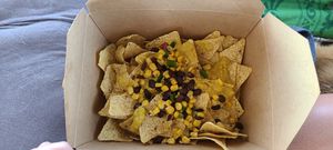 Vegan nachos at Perks in St George