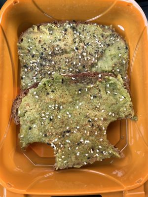 Avocado toast  at Perks in St George