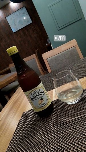 kombucha at VEG in Poprad