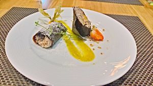 Vegan dessert at VEG in Poprad