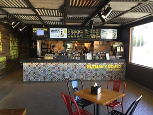 service area at Guzman y Gomez in Toowoomba
