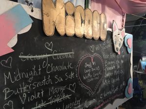 At Uncle Robert's Night Market at Nicoco Hawaiian Gelato in Pahoa