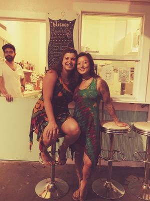 We loooooove nicocos! Best vegan ice cream i have ever had, sincerely! So healthy, yummy and ashley is so nice always so friendly!  at Nicoco Hawaiian Gelato in Pahoa