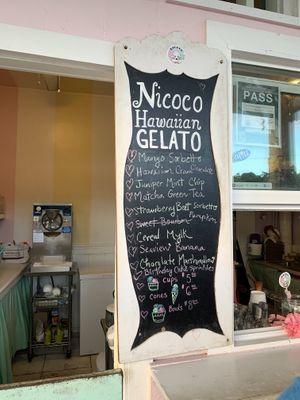 Flavours! at Nicoco Hawaiian Gelato in Pahoa