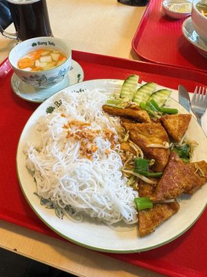 Vegan Bun Cha without coriander  at Bang Tofu in Bratislava