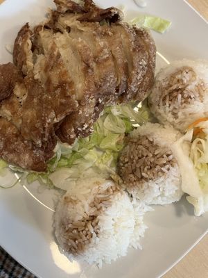 fried mock duck (28E)  at Bang Tofu in Bratislava