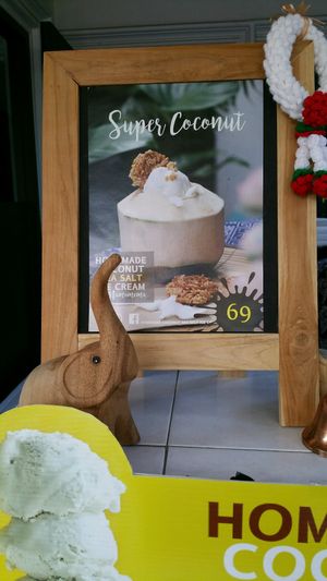 super coconut at Coco Mango The Garden in Chiang Mai