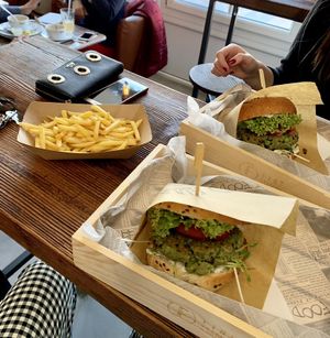 Vegan Burger❤️ at Frito in Martin