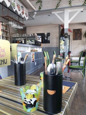 Inside at OKanjou in Aix-les-bains