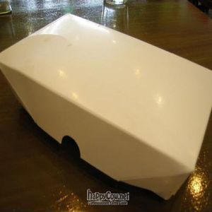 Paper Box (Eco-friendly) for takeaway at LivinGreens in Central Singapore