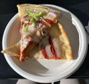 Vegan pizza   at Orapax in Norfolk