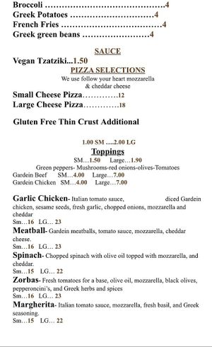 Pizzas  at Orapax in Norfolk