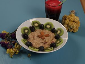 Ayurvedi Muesli with Fruit at Lalitana Restaurant in Lagos