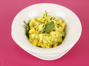 Mango and Avocado Salad at Lalitana Restaurant in Lagos