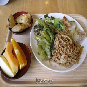 Lunch is served at Nan Tien Temple in Wollongong