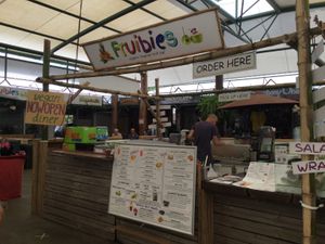 Smoothie bar  at Fruibies in Kuranda