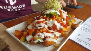 Loaded chips at Fruibies in Kuranda