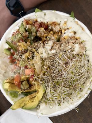 Salad bowl  at Fruibies in Kuranda