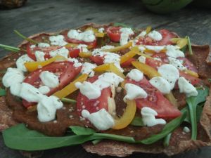 Raw Pizza at Fruibies in Kuranda