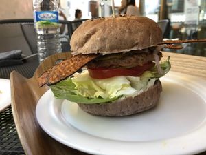 BBQ BURGER at yummyyomil in Seoul