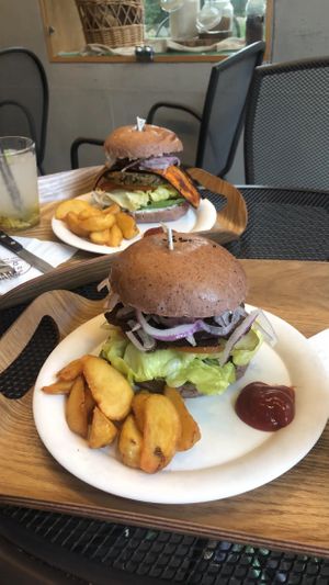 Bbq burger and another  at yummyyomil in Seoul