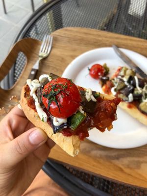 This tomato was juicy and SO DELICIOUS.  at yummyyomil in Seoul