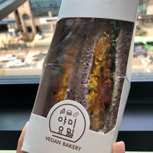 sandwich 🥪  at yummyyomil in Seoul