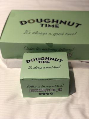 7 pieces of doughnuts   at Rodeo Doughnuts - Shaftesbury Ave in London