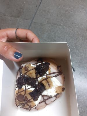 Don't remember the flavor, hihi at Rodeo Doughnuts - Shaftesbury Ave in London