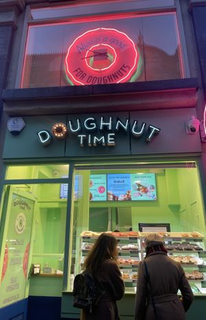   at Rodeo Doughnuts - Shaftesbury Ave in London