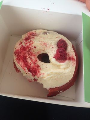 Yum at Rodeo Doughnuts - Shaftesbury Ave in London