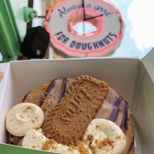 Biscoff 😋 at Rodeo Doughnuts - Shaftesbury Ave in London