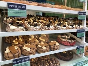 The options! at Rodeo Doughnuts - Shaftesbury Ave in London