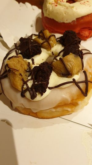 Ice Ice Bae Bae donut at Rodeo Doughnuts - Shaftesbury Ave in London