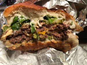 Double Classic Burger   at Pirate's Bone Burgers - Crossroads in Kansas City