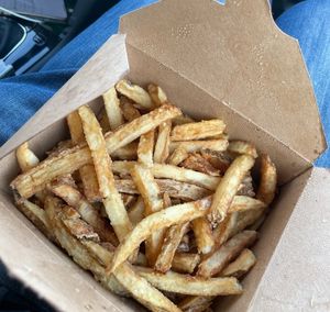 Large fries   at Pirate's Bone Burgers - Crossroads in Kansas City
