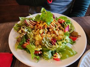 Vegan taco rice - so good! at LaLa Zorba ララ・ゾルバ in Naha