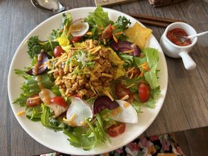 Taco rice  at LaLa Zorba ララ・ゾルバ in Naha