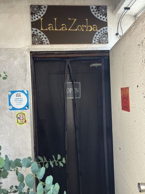 up in the 1st floor / real entry   at LaLa Zorba ララ・ゾルバ in Naha