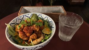唐揚雞飯  at LaLa Zorba ララ・ゾルバ in Naha