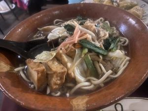 Okinawa soba  at LaLa Zorba ララ・ゾルバ in Naha
