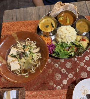 Okinawa Soba   at LaLa Zorba ララ・ゾルバ in Naha