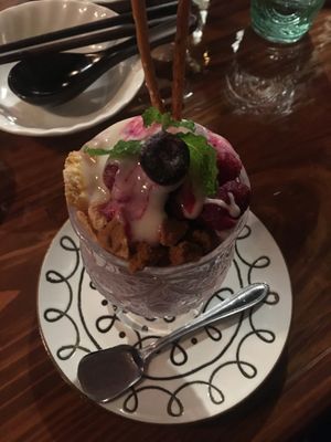 Vegan parfait at LaLa Zorba ララ・ゾルバ in Naha