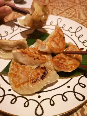 Grilled gyoza at LaLa Zorba ララ・ゾルバ in Naha