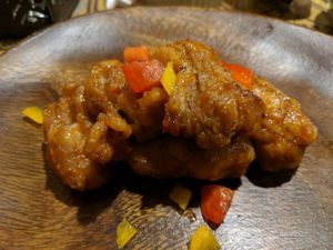 Soymeat Karage was absolutely incredible! ✨✨✨ at LaLa Zorba ララ・ゾルバ in Naha