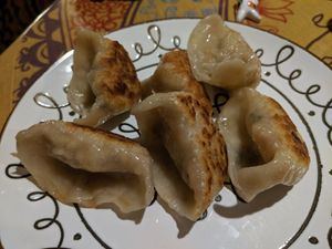 These gyoza had amazing texture, the flavour was subtle but taste really good with the sharp flavour dipping sauce.✨ at LaLa Zorba ララ・ゾルバ in Naha